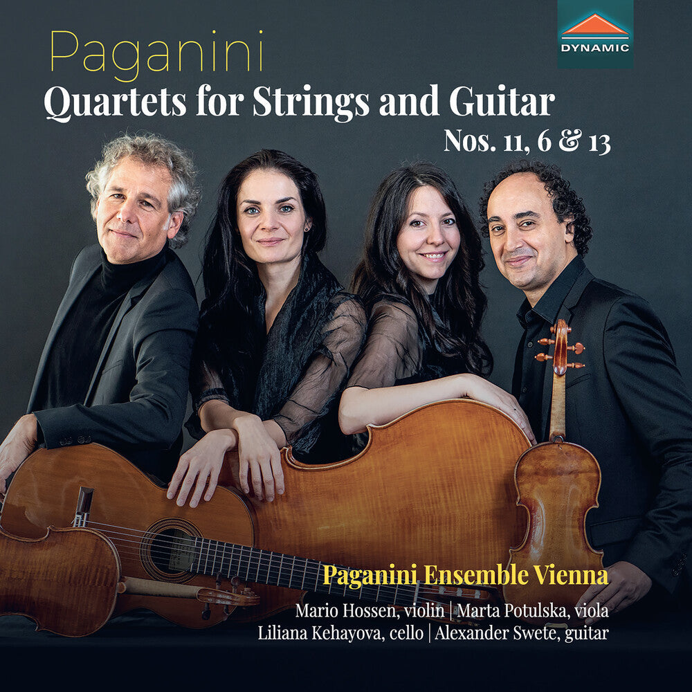Paganini / Paganini Ensemble Vienna - Quartets For Strings & Guitar Nos. 11, 6 & 13 [CD]