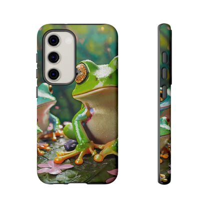 Someone Watching Colorful Frog Tough Phone Case