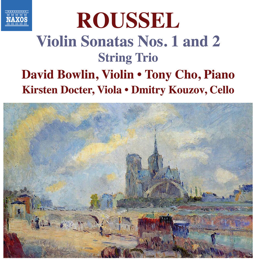 Roussel / Cho / Kouzov - Violin Sonatas Nos. 1 & 2 String Trio [CD]