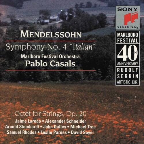 Mendelssohn / Casals / Schneider / Laredo - Symphony 4 Italian - Music CD