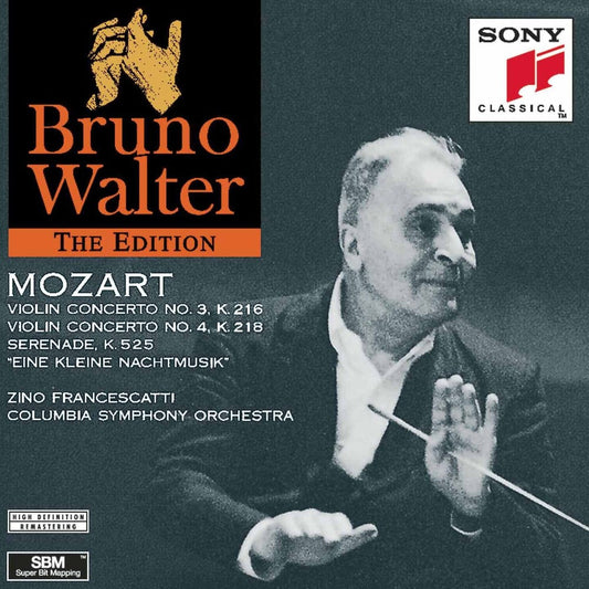 Bruno Walter - Mozart: Violin Concertos, K.216 & 218; Eine Kleine Nachtmusik; Serenade, K.525 [CD]