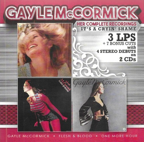 Mccormick,gayle - Her Complete Recordings: It's A Cryin' Shame - Music CD