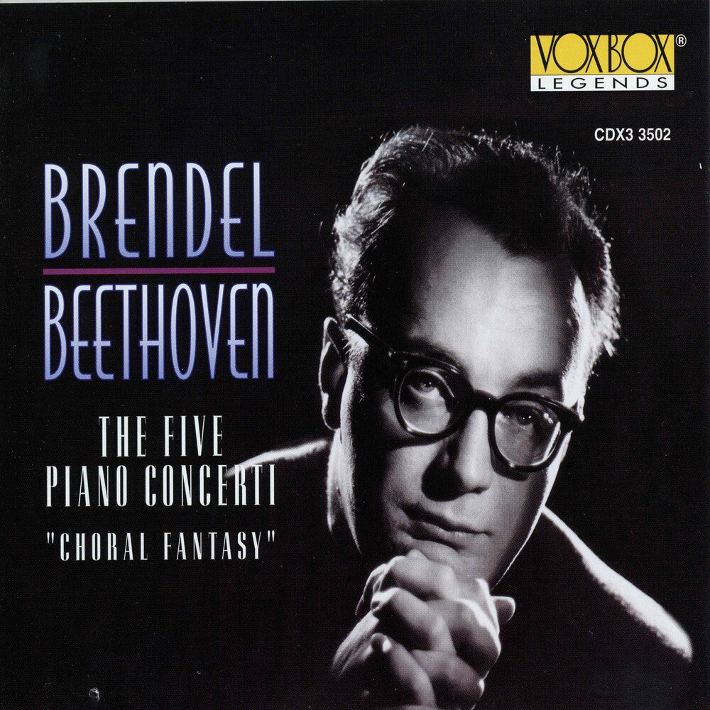 Alfred Brendel - 5 Piano Concerti / Choral Fantasy [3 CD]