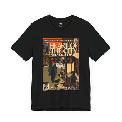Heart of the City - Unisex Jersey Short Sleeve Tee