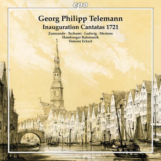 Telemann / Eckert / Tschumi - Inauguration Cantatas 1721 Fantasias [CD]