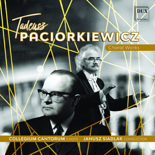 Paciorkiewicz / Collegium Cantorum Choir - Choral Works - Music CD