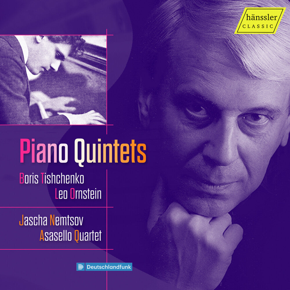 Ornstein / Tishchenko / Asaello Quartett - Klavierquintette [CD]
