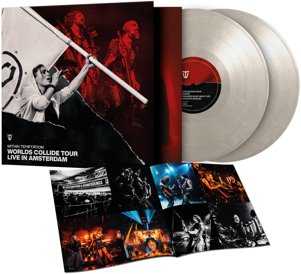 Within Temptation - Worlds Collide Tour Live In Amsterdam - White [LP] Vinyl Record