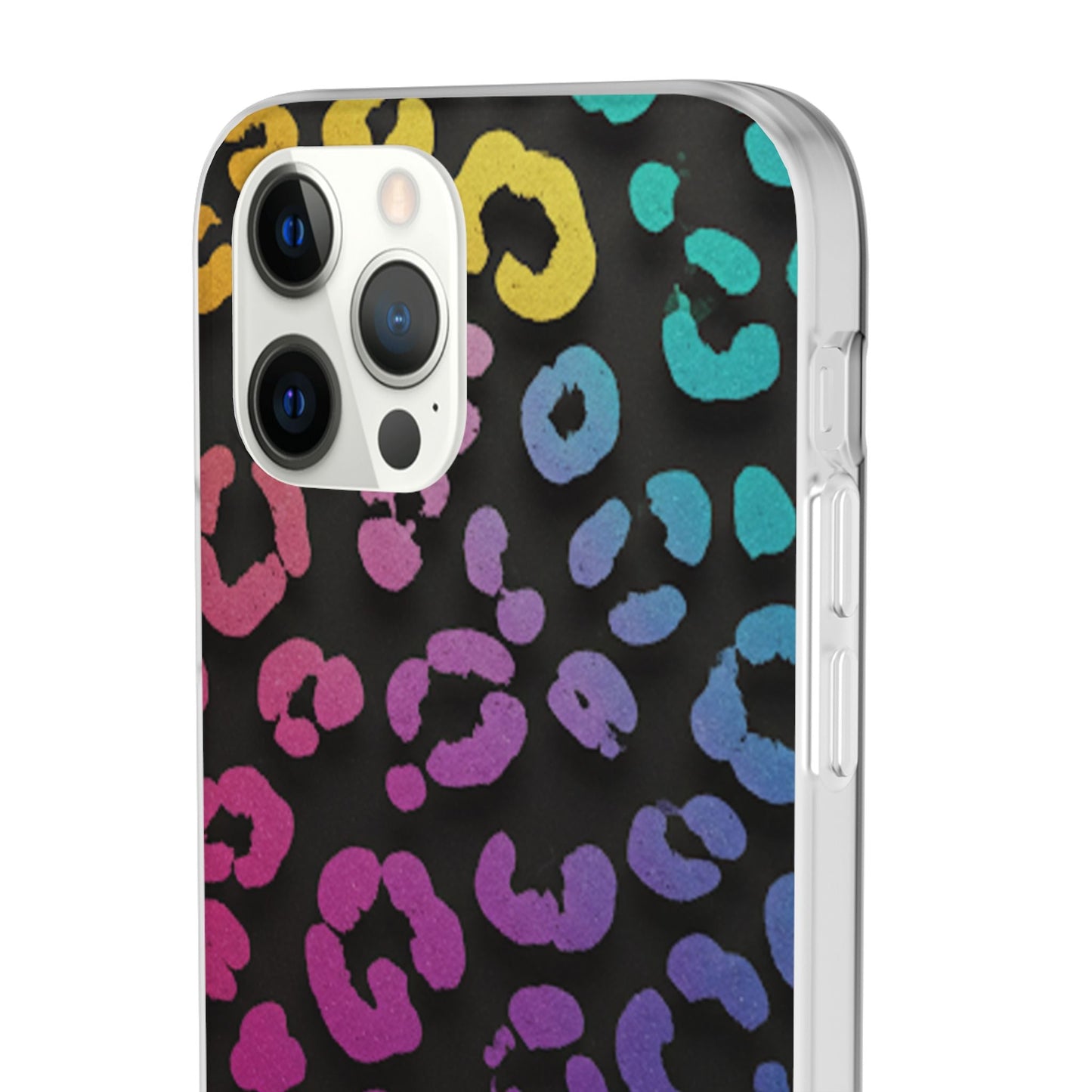 Vibrant Leopard Print Flexi Phone Case