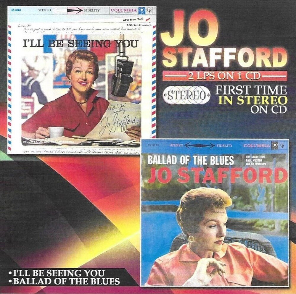 Jo Stafford - 2 Lps On 1 Cd-First Time In Stereo On Cd [CD]