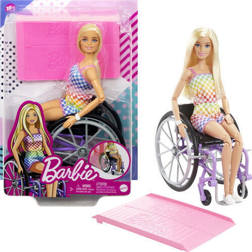 Barbie - Barbie Fashionista & Wheelchair Checkers - Collectibles