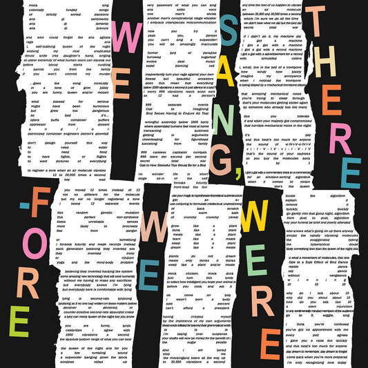 Greg Saunier - We Sang Therefore We Were [Colored Vinyl] Vinyl Record