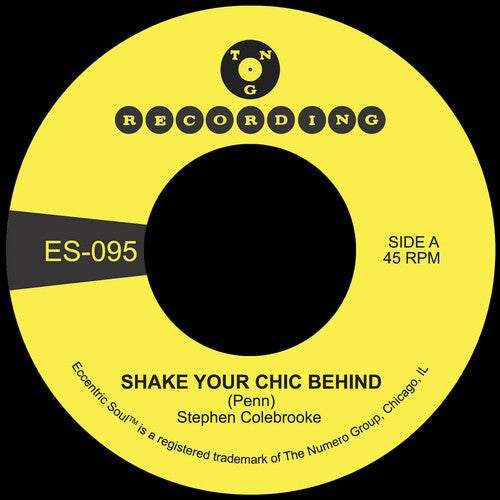 Colebrooke,stephen - Shake Your Chic Behind / Stay Away From Music - Vinyl Record