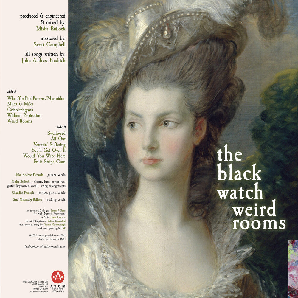Black Watch - Weird Rooms [Clear Vinyl] Vinyl Record