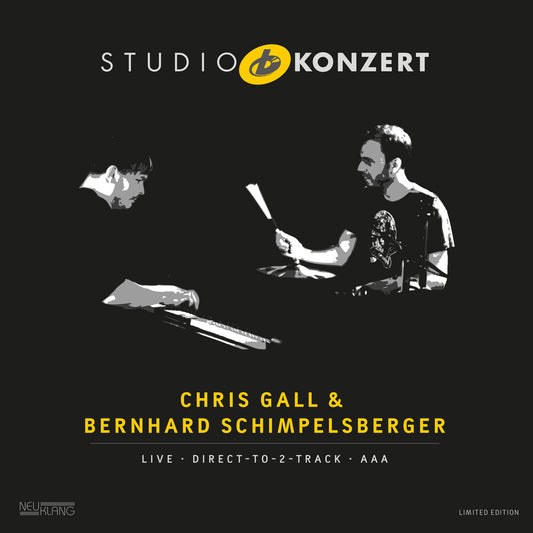 Chris Gall  & Schimpelsberger,Bernhard - Studio Konzert [LP] Vinyl Record
