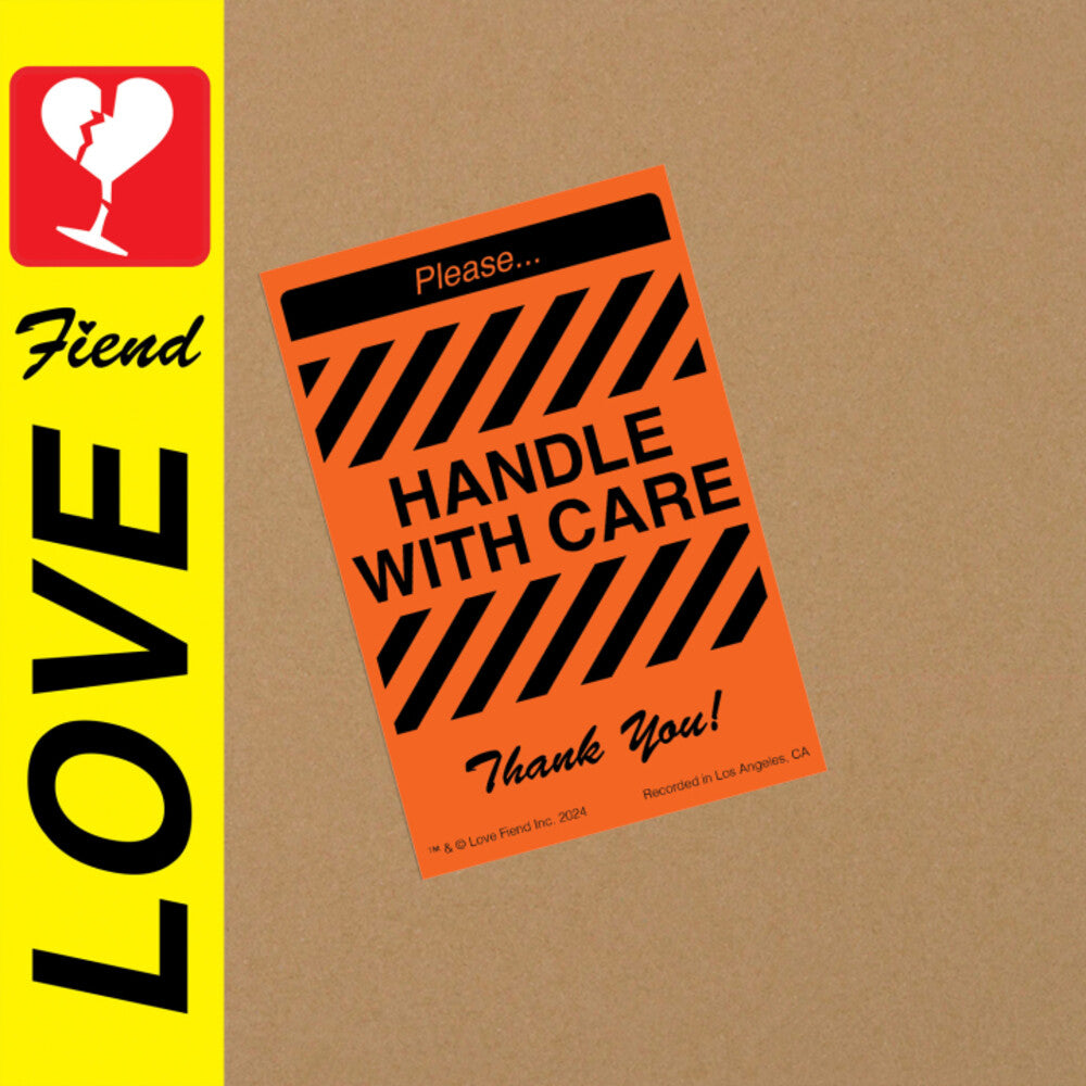 Love Fiend - Handle With Care [LP] Vinyl Record