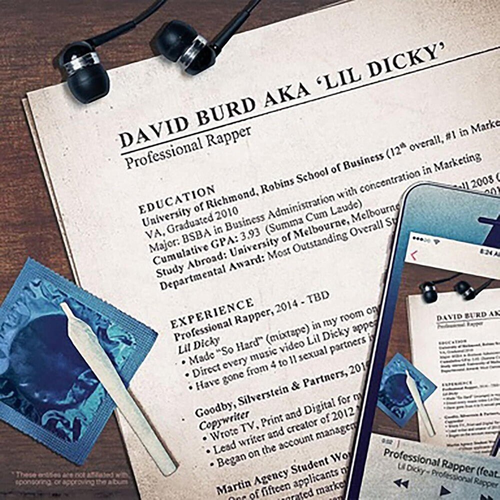 Lil Dicky - Professional Rapper [LP] Vinyl Record
