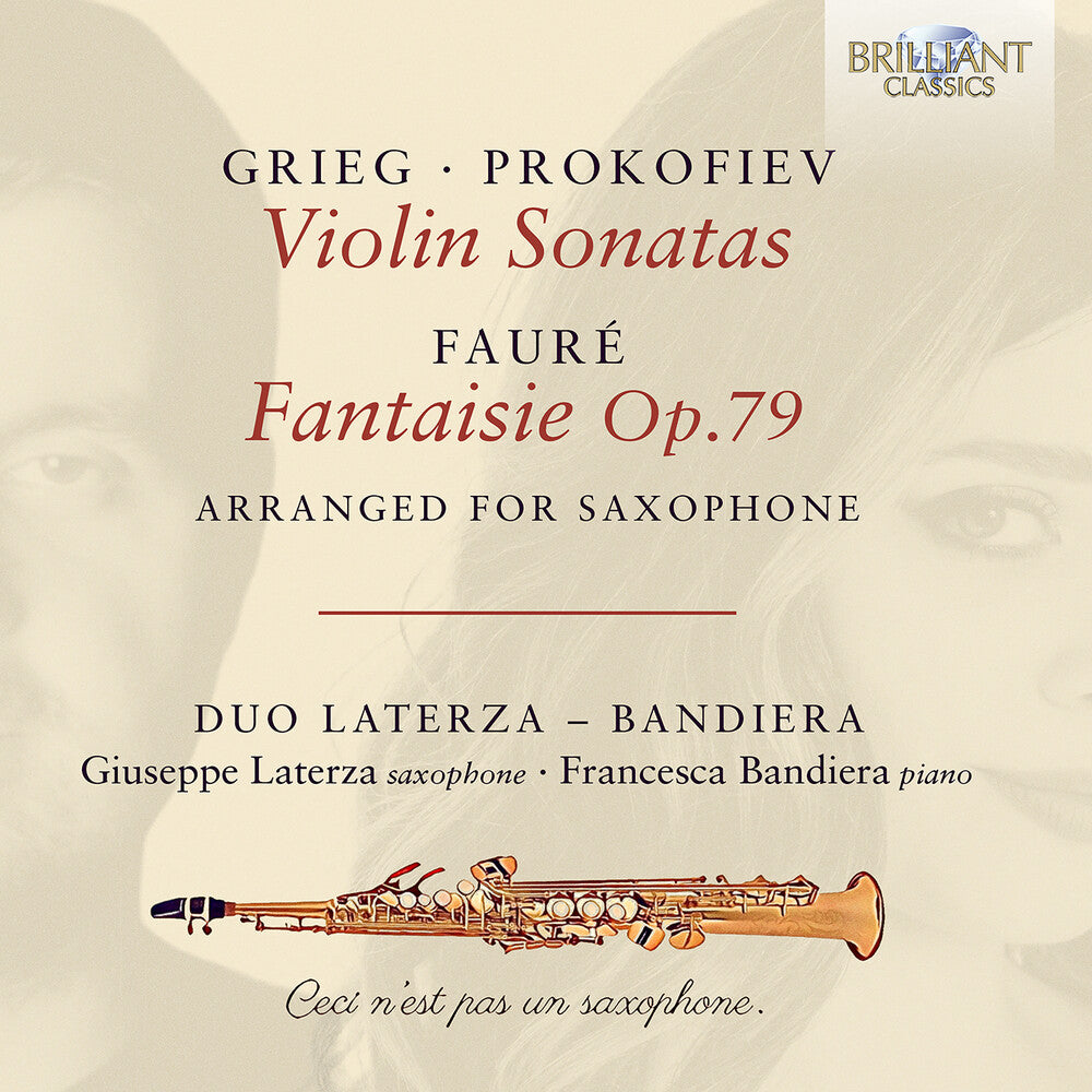 Faure / Grieg / Prokofiev / Bandieri - Fantaisie Op.79, Arranged For Saxophone [CD]