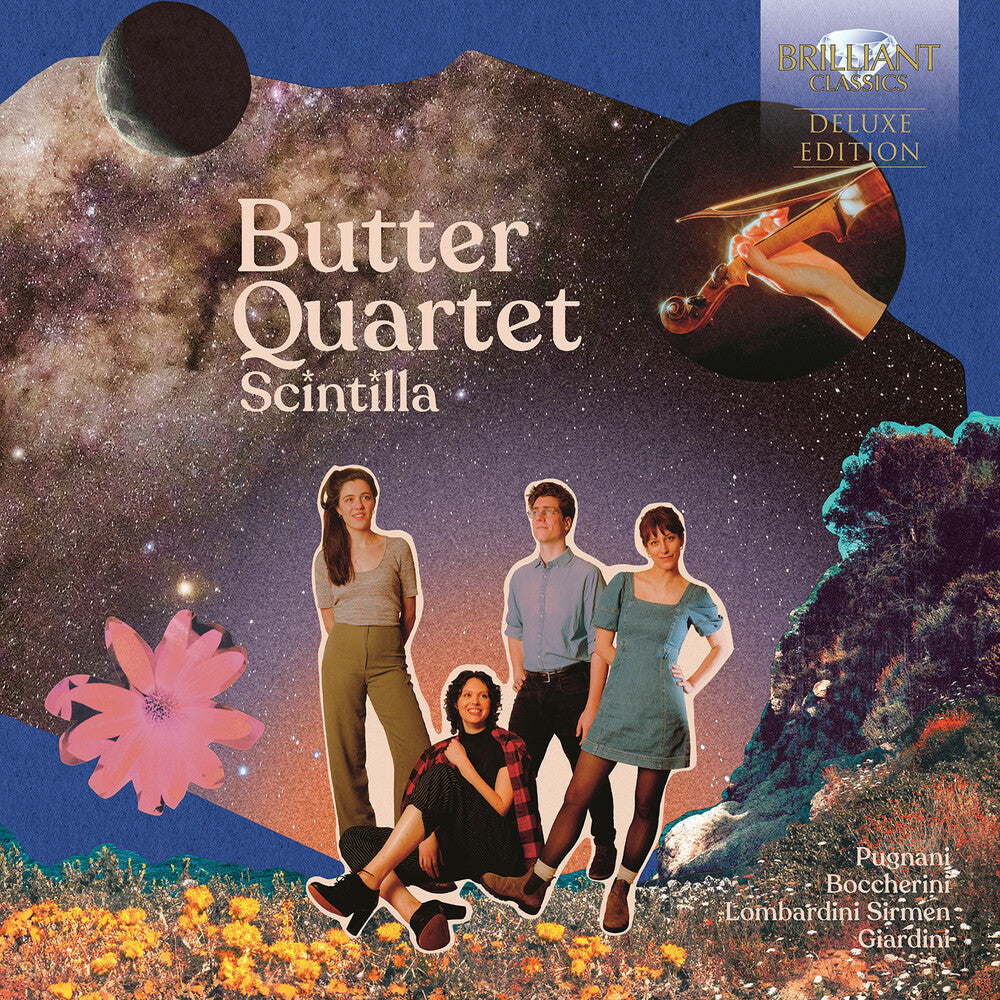 Boccherini / Giardini / Butter Quartet - Scintilla - Early Italian String Quartets [CD]