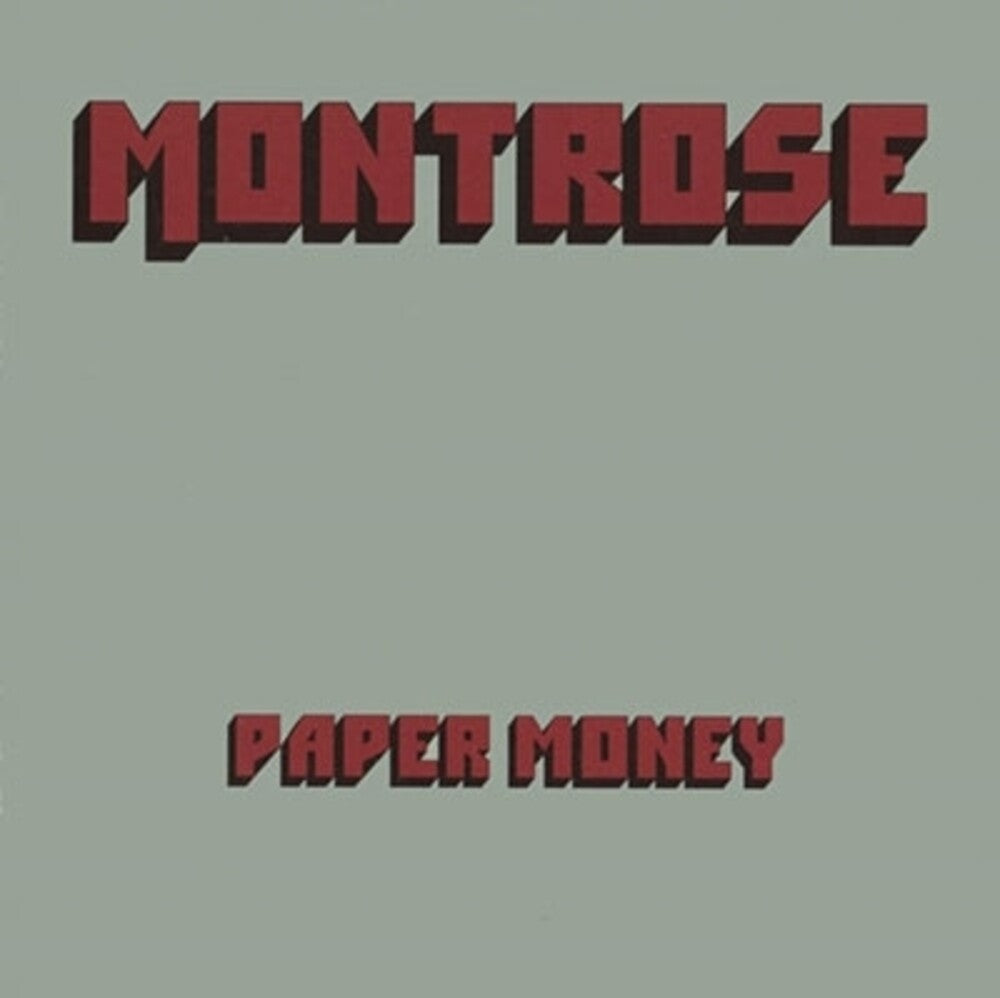Montrose - Paper Money (Aniv) [LP] Vinyl Record