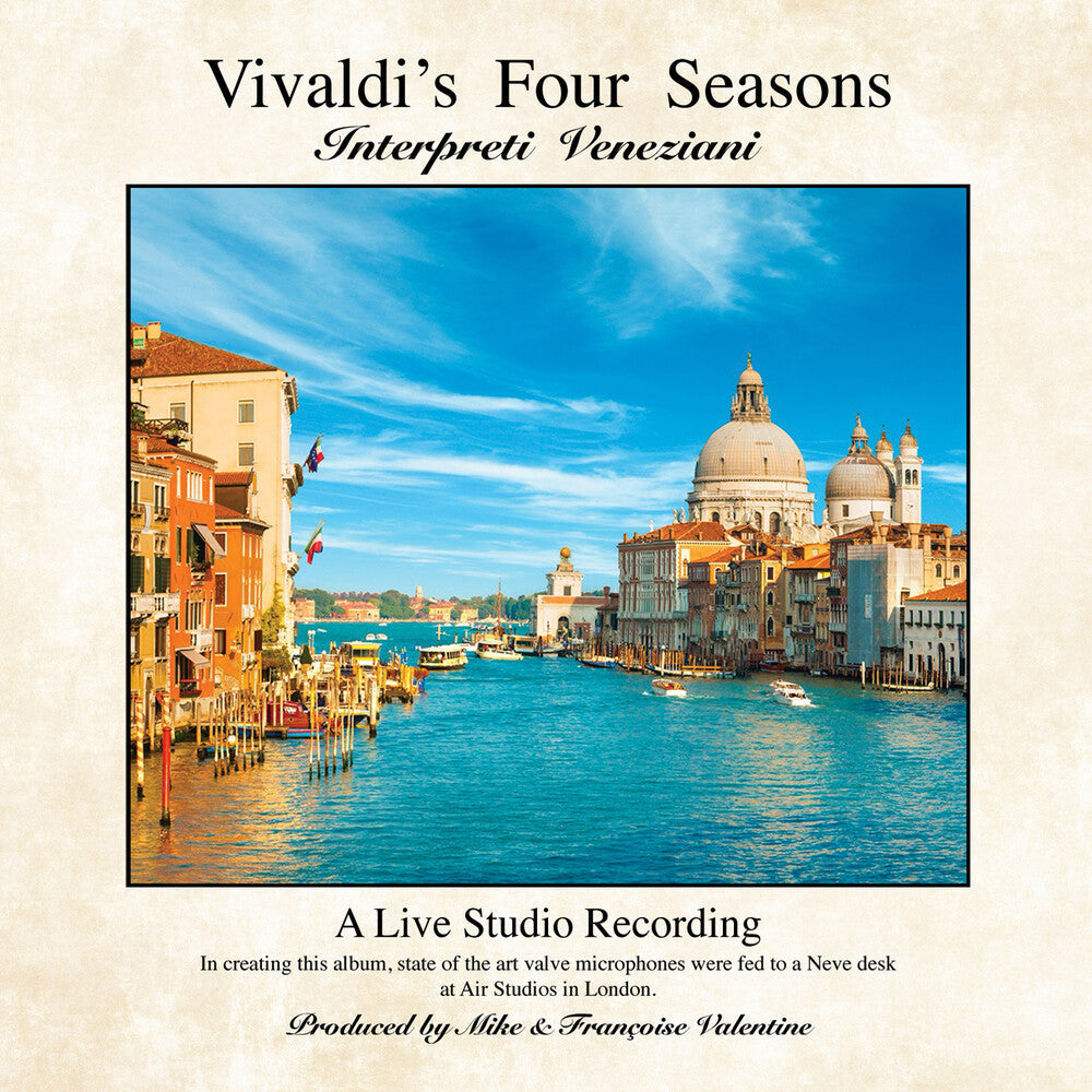Interpreti Veneziani Chamber Orchestra - Vivaldi's Four Seasons Music CD