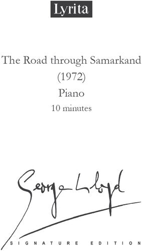 Lloyd,george - Road Through Samarkand For Solo Piano - Special Products