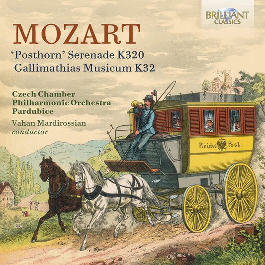 Mozart / Czech Chamber Philharmonic Orchestra - Posthorn Serenade, K320 Gallimathias Musicum, K32 [CD]