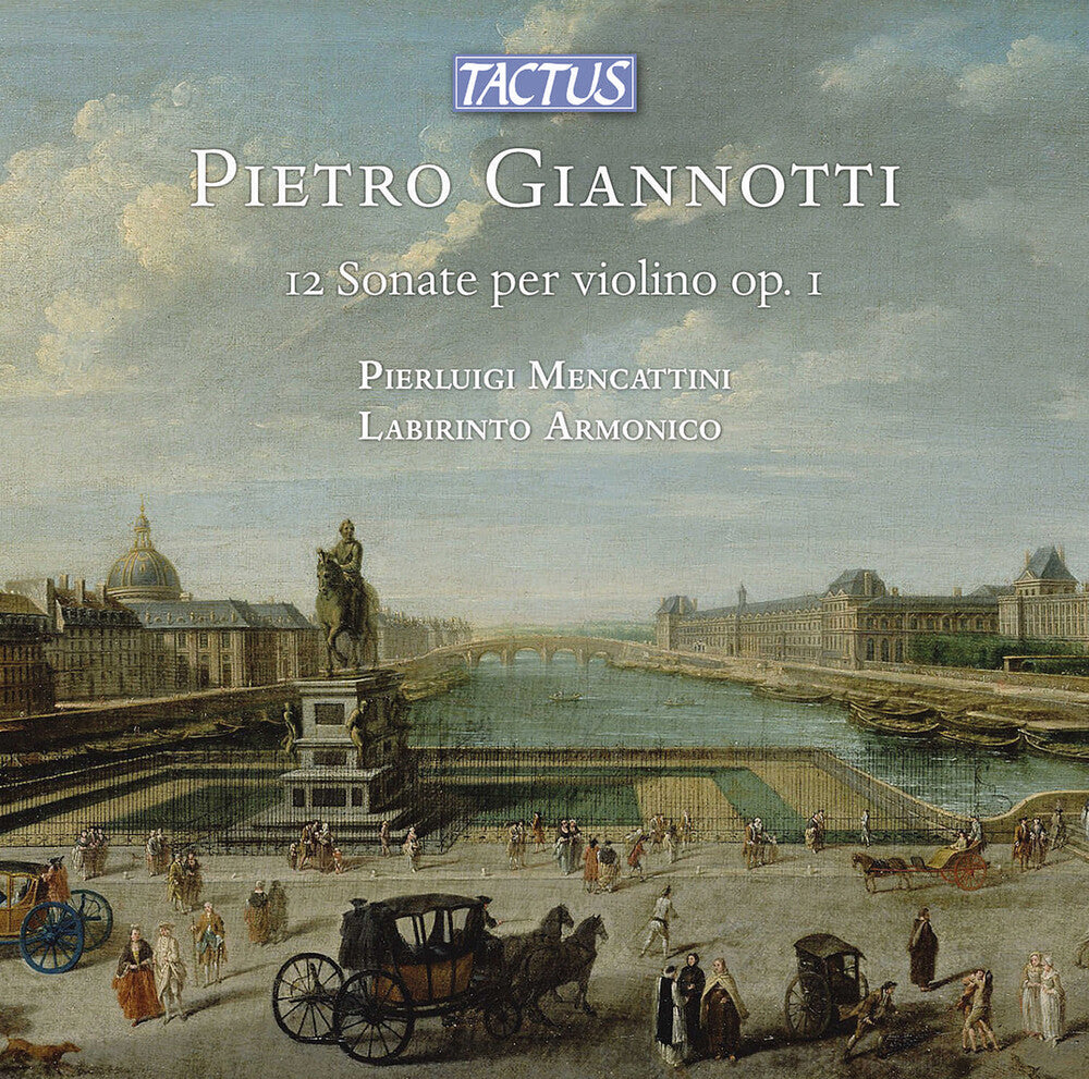Giannotti / Armonico / Mencattini - 12 Sonate Per Violino Solo, Op. 1 Music CD