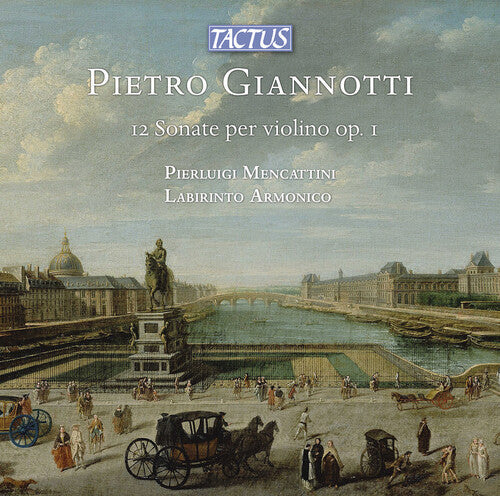 Giannotti / Armonico / Mencattini - 12 Sonate Per Violino Solo, Op. 1 - Music CD