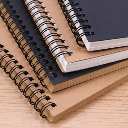Spiral-Bound Sketchbook & Journal