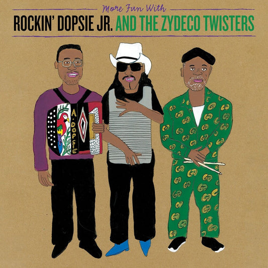 Rockin' Dopsie, Jr. & The Zydeco Twisters - More Fun With Rockin' Dopsie, Jr. & The Zydeco Twisters [CD]