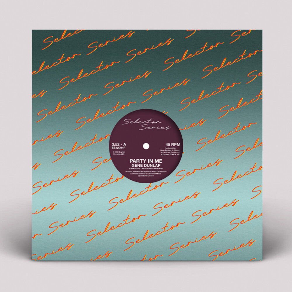 Gene Dunlap - Party In Me [12" Vinyl]