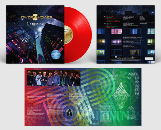 Tower Of Power - It's Christmas [Colored Vinyl] (Red) Vinyl Record