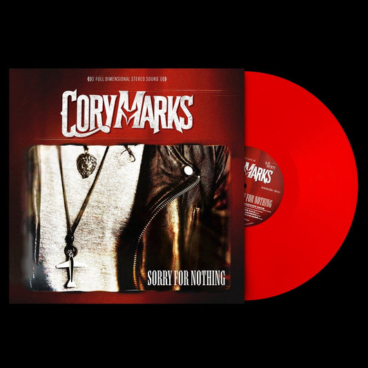 Cory Marks - Sorry For Nothing - Red [Colored Vinyl] (Red) Vinyl Record