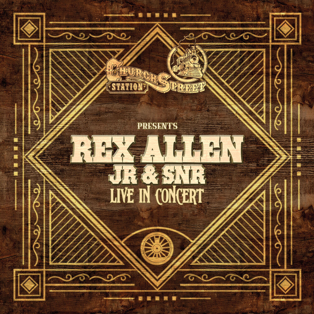 Rex Junior  Allen & Rex Allen Senior - Live At Church Street Station (Mod) Music CD