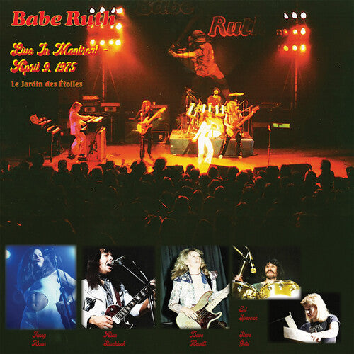 Babe Ruth - Live In Montreal - April 9 1975 - Music CD