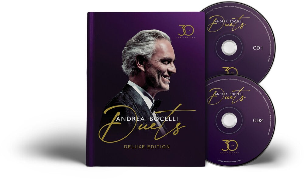 Bocelli, Andrea - Duets - 30th Anniversary [Deluxe Hardcover Book Edition 2 CD]