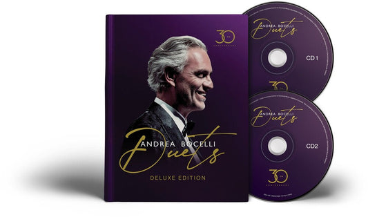 Bocelli, Andrea - Duets - 30th Anniversary [Deluxe Hardcover Book Edition 2 CD]