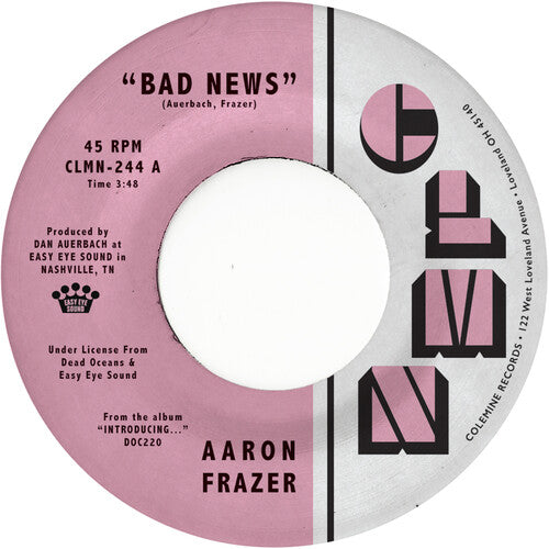 Frazer,aaron - Bad News / Done Lyin - Grey - Vinyl Record