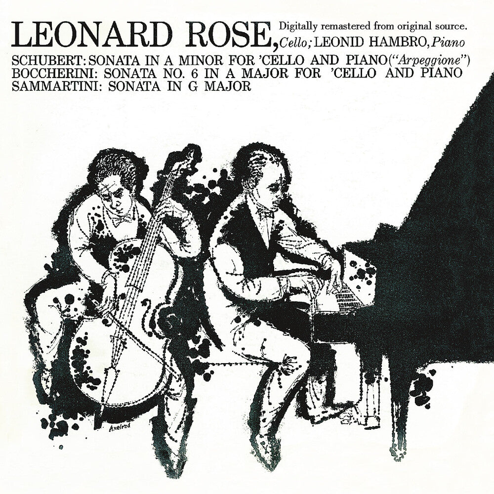 Leonard Rose - Plays Schubert/Boccherini/Samm [CD]