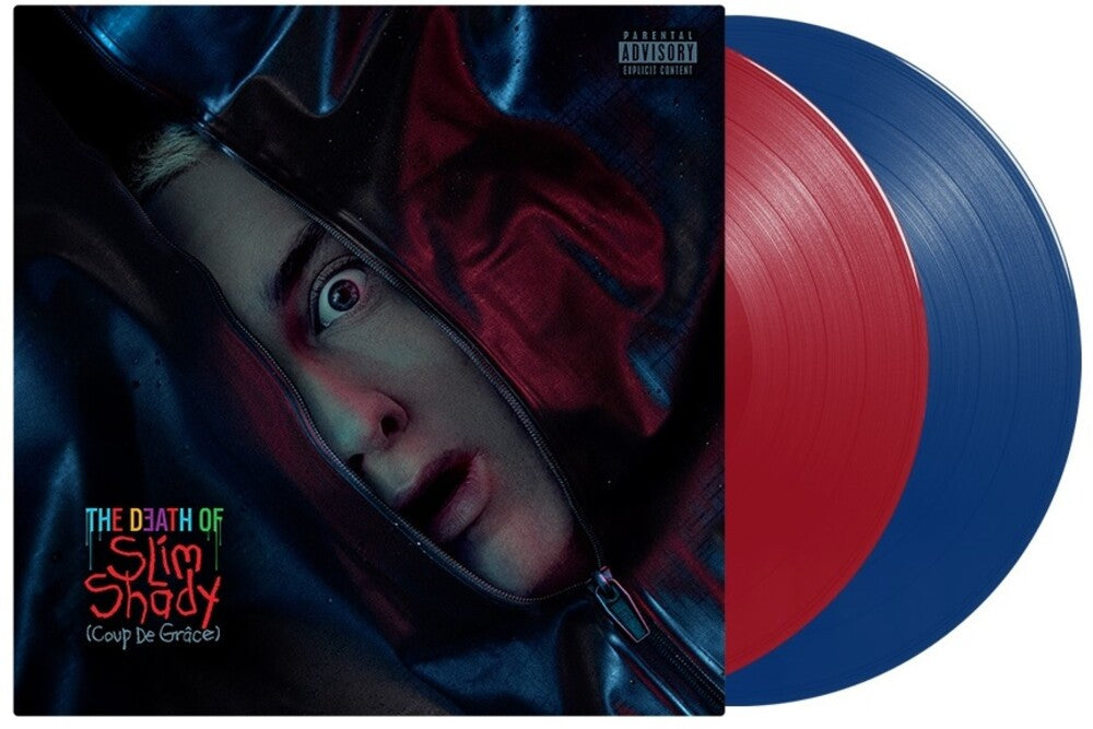 Eminem - The Death of Slim Shady (Coup de Grace) [Red & Blue Opaque 2 LP] Vinyl Record