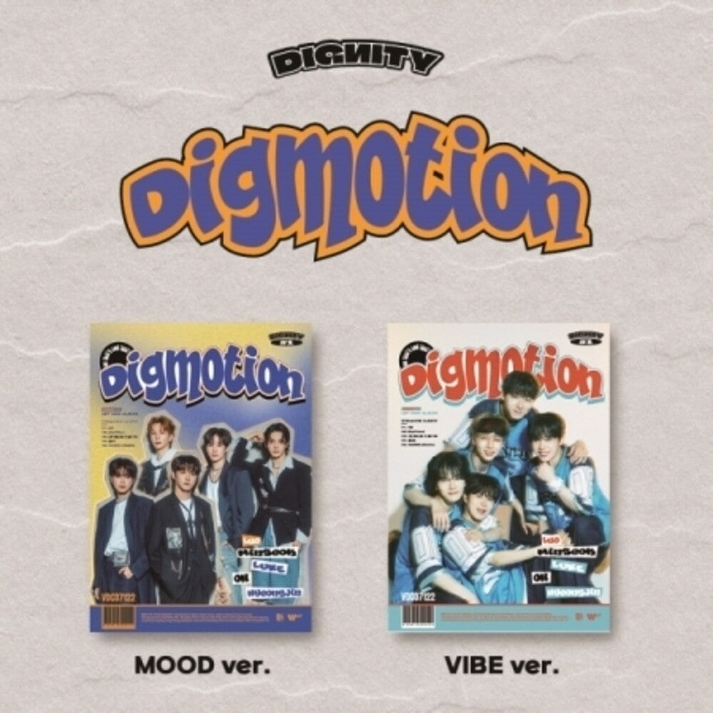 Dignity - Digmotion - Random Cover (W/Book) (Post) (Stic) Music CD