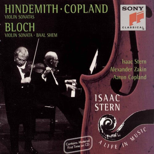 Hindemith / Bloch / Copland / Stern / Zakin - Violin Sonatas - Music CD