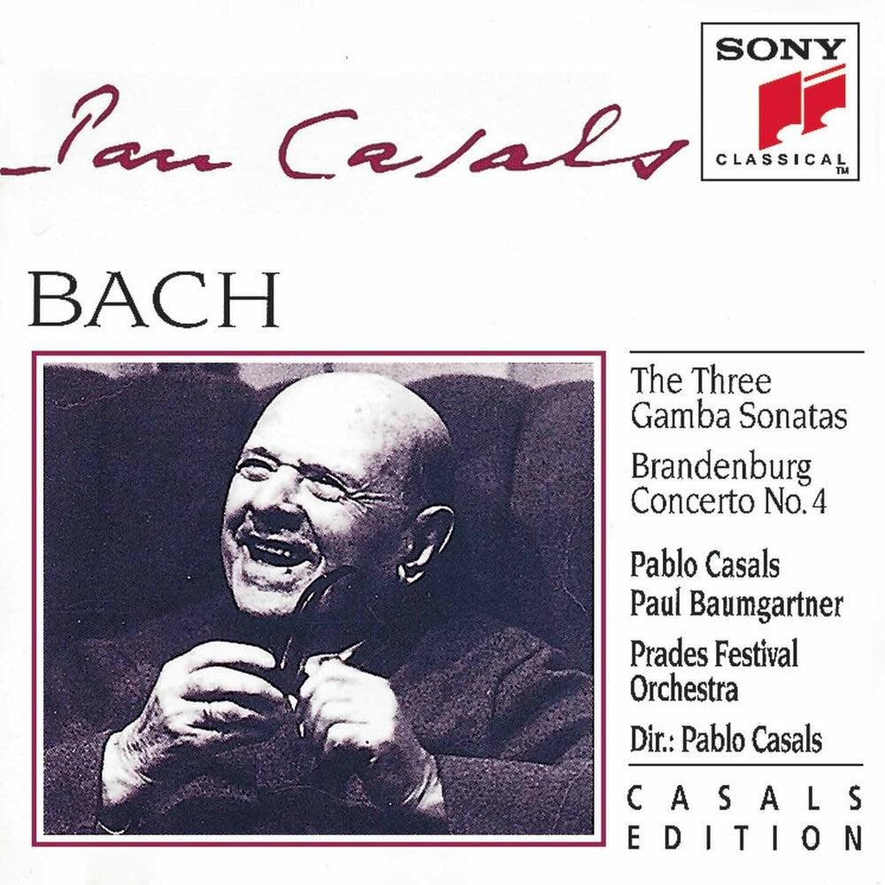 Pablo Casals - Bach: Gamba Sonatas Music CD