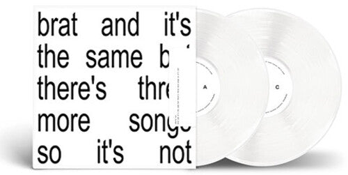 Charli Xcx - Brat And It's The Same But There's Three More Song - Vinyl Record