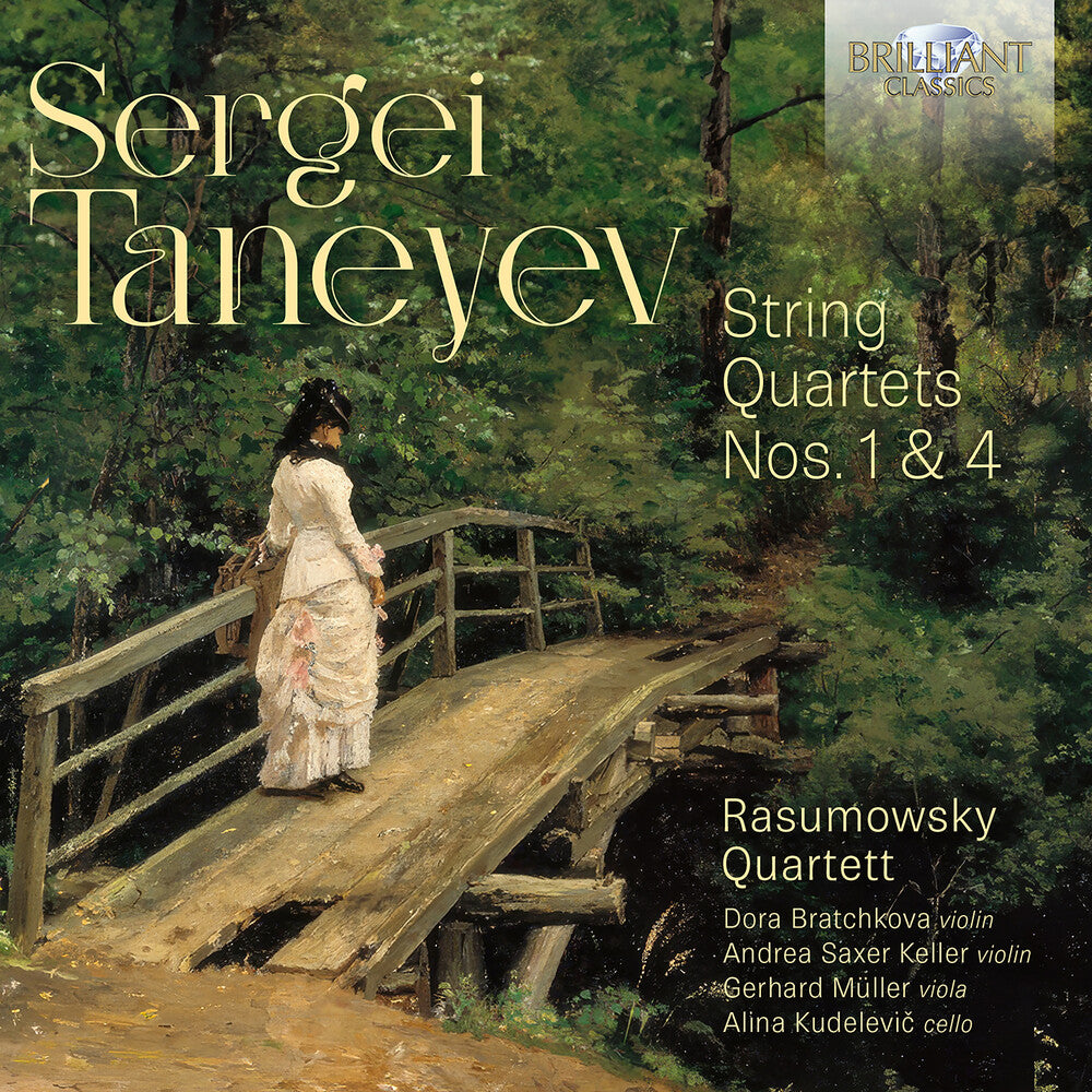 Taneyev / Rasumowsky Quartett - String Quartets Nos. 1 & 4 [CD]
