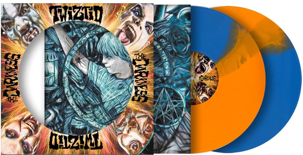 Twiztid - Darkness [Sky Blue/Orange 2 LP] Vinyl Record
