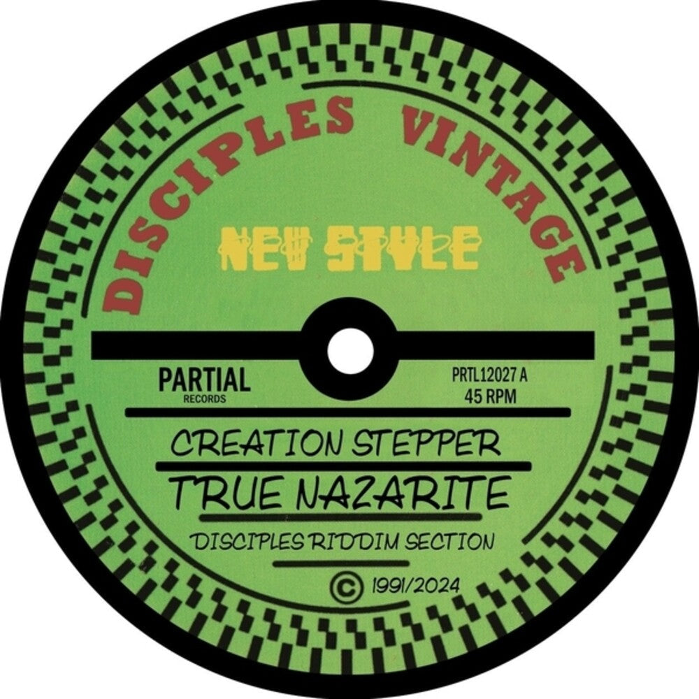 Creation Stepper / Disciples Riddim Section - True Nazarite (Ep) [12" Vinyl]