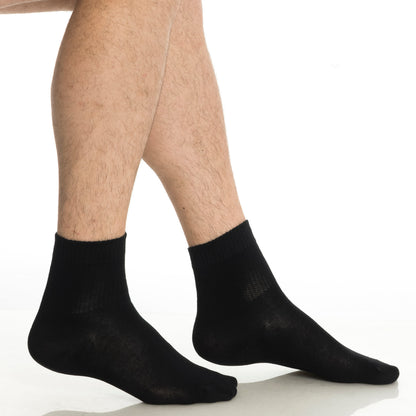 Men’s & Women’s Bamboo Diabetic Ankle Socks 4-Pack