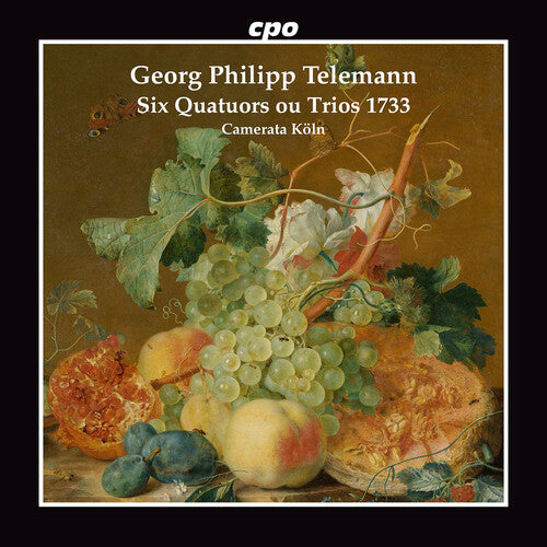 Telemann / Koln - Six Quatuors Ou Trios 1733 - Music CD